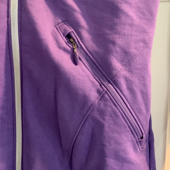 Under Armour STORM PURPLE Semi Fitted‎ zip hoodie size XS, NEW with tags NWT - Picture 3 of 8